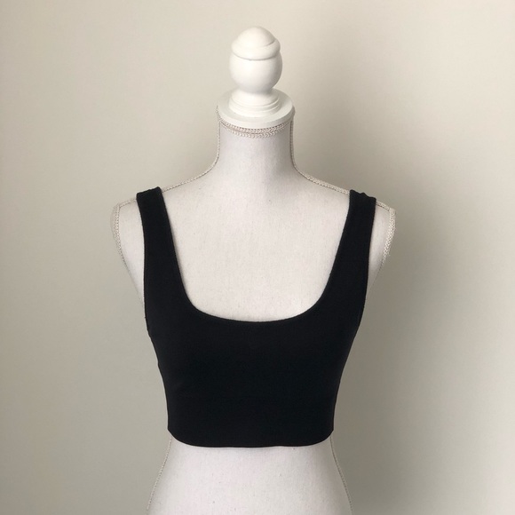 Black Sports Bra - Picture 2 of 3